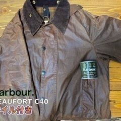 状態良】Barbour BEAUFORT ビューフォート C40 オイル付