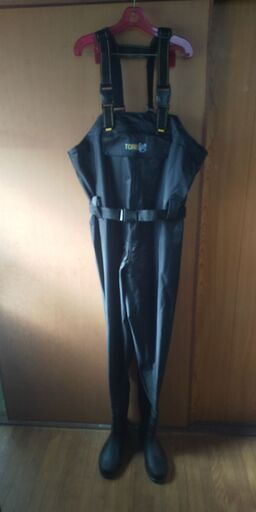 胴長釣り用長靴 ウェダーラジアルソール チェストハイウェーダー 補修材付 エクセル ナイロン70d 胴付長靴 サイズll長靴26 5 27c Johnny 安岡のその他の中古あげます 譲ります ジモティーで不用品の処分