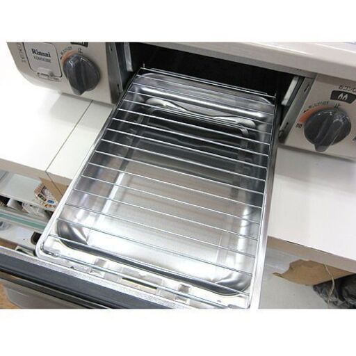 リンナイ 2018年製 ガステーブル 都市ガス グリルキレイ KGM563BEL 左強火 水無しグリル Rinnai 札幌 厚別店