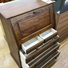 KM-63【ご来店頂ける方限定】EZO蝦夷民芸　クレアシリーズ　ライティングビューロー