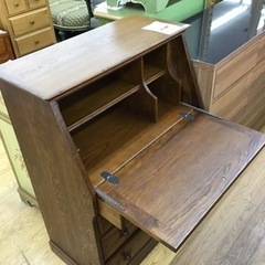 KM-63【ご来店頂ける方限定】EZO蝦夷民芸　クレアシリーズ　ライティングビューロー