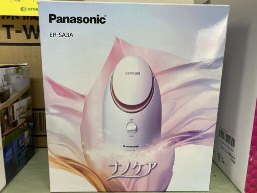 宇都宮でお買い得な家電を探すなら『オトワリバース！』ナノケア スチーマー パナソニック Panasonic EH-SA3A-P 2019年製 未使用品