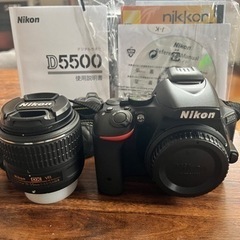 【ネット決済・配送可】Nikon D5500 AF-S NIKK...