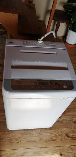 [配達無料][即日配達も可能？]全自動洗濯機　Panasonic 5kg NA-F50B11  美品動作品　2017年製