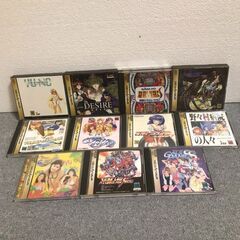 ゲームセール祭り!!ソフト12枚付き!動作確認済み!!】 セガサターン