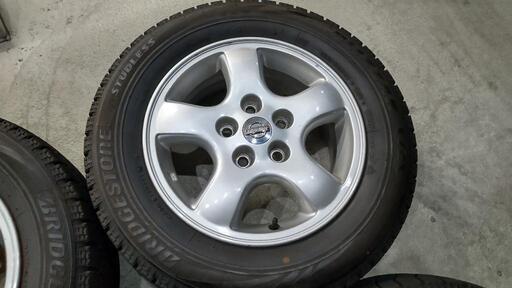 日産 純正ホイール BRIDGESTONE スタッドレスタイヤ付き 4本セット 