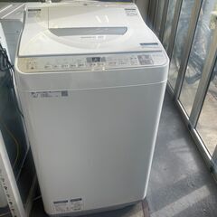 保証付き　シャープ　洗濯機　ES-TX5C-S   リサイクルシ...