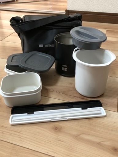 【中古】サーモス お弁当箱 バッグ付き
