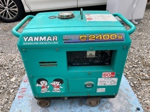 充実の品 YANMAR ヤンマー ガソリン発電機 G2400S☆60Hz その他 - www 