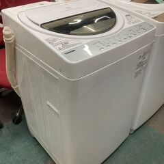 東芝 6.0kg 全自動洗濯機 AW-6G6 2018年製　6k...