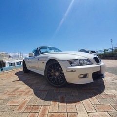 BMW Z3ホワイト 車検2022年9月まで