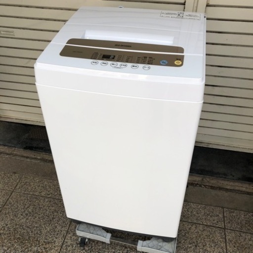 #6003 アイリスオーヤマ 洗濯機 5kg ステンレス槽 IAW-T502EN