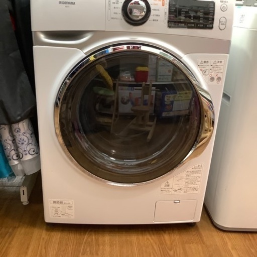 アイリスオーヤマ　IRIS OHYAMA ドラム式洗濯機　HD71-W 2019年製　輸送用ボルト付き