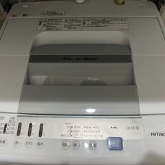 【ネット決済・配送可】洗濯機　白い約束 NW-R705 2020年製