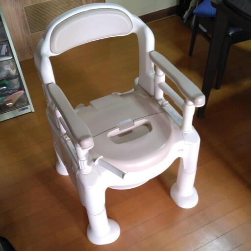 【終了】緊急値下げ！安寿　ポータブルトイレ　FX-CP ちびくまくん