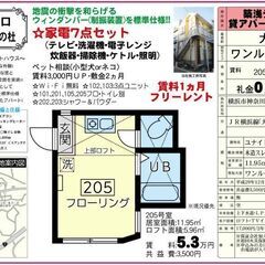 Wi-Fi無料★賃料5.3万円🌈🥰JR横浜線「大口」駅徒歩…