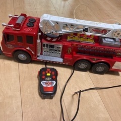 消防車のおもちゃ　