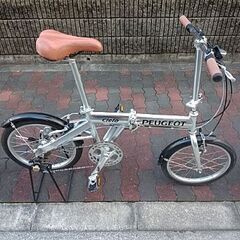 都会の通勤に！】縦方向折りたたみ自転車_カスタム