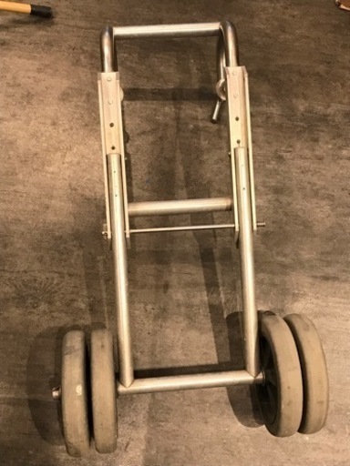 【中古】船外機台車