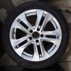 メルセデスベンツ　Eクラス　W212　純正ホイール　スタッドレスタイヤおまけ 17インチ　PCD112 オフセット＋45　4本セット