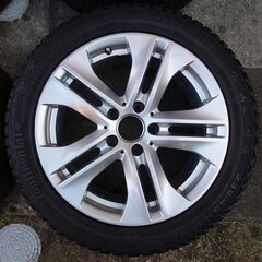 メルセデスベンツ　Eクラス　W212　純正ホイール　スタッドレスタイヤおまけ 17インチ　PCD112 オフセット＋45　4本セット