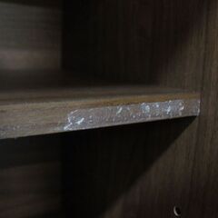 古賀家具 ハイカウンター セイント 幅120 ソフトクローズ モイス ブラウン レンジボード KOGA 食器棚 中古家具 店頭引取歓迎 R5022)