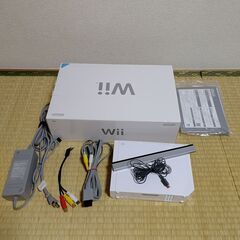 Wiiフルセット + 各種コントローラ + ソフト3本