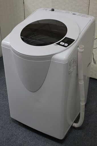 アクア スラッシュ 全自動洗濯機 8.0㎏ 簡易乾燥 AQW-LV80G シャイニーホワイト 2018年製 AQUA  中古家電 店頭引取歓迎 R4836)