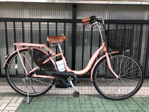 電動アシスト YAMAHA Pas Natura ライトピンク