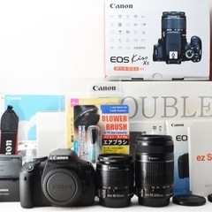 初心者向け●バリアングル液晶●Wi-Fi転送●キャノン EOS kiss X5 1ヶ月動作保証あり！安心のゆうパック代引き発送！送料、代引き手数料無料！