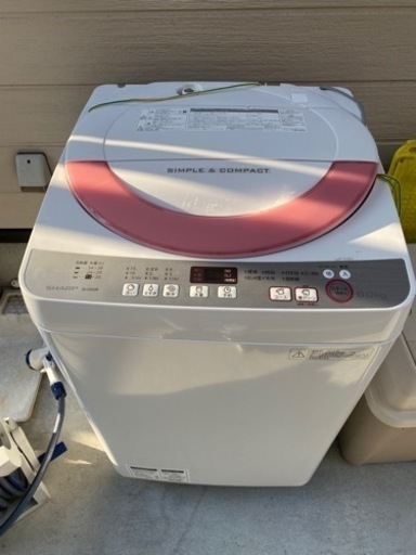 SHARP 6kg洗濯機