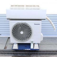 T328) パナソニック 6畳用 2.2kw 単相100V 20...