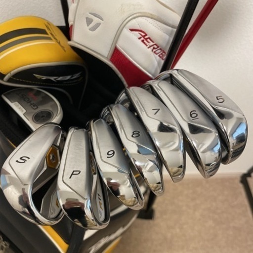 【美品】テーラメイド ゴルフクラブ フルセットTaylorMade おまけ付