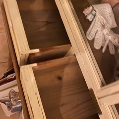 フランスアンティーク　ガラスケース