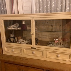 フランスアンティーク　ガラスケース