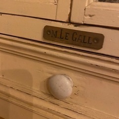 フランスアンティーク　ガラスケース