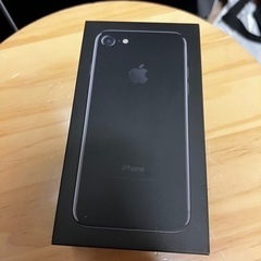 【ネット決済・配送可】iPhone  7 32G ブラック