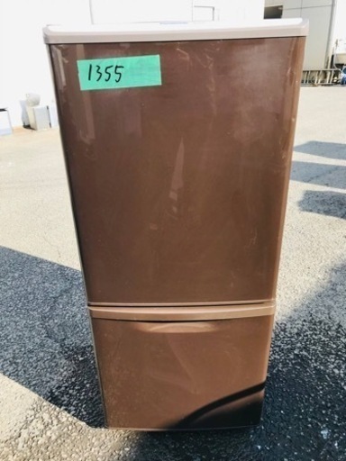 1355番 Panasonic✨ノンフロン冷凍冷蔵庫✨NR-B143W-T‼️