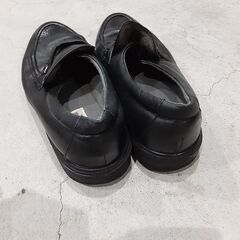 黒ビジネス革靴24.5センチ - 中央区