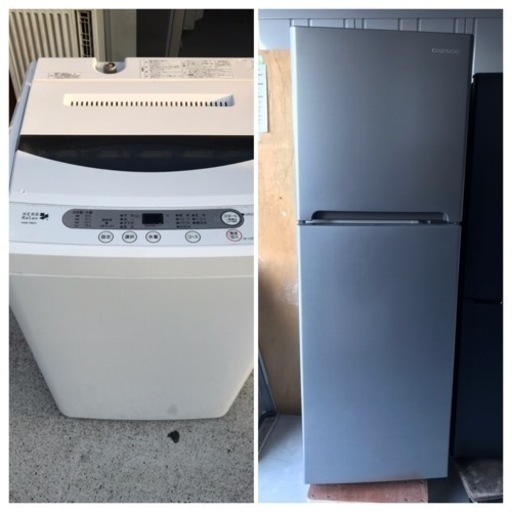 【新生活応援】単身向け　冷蔵庫・洗濯機セット　Panasonic&DAEVOO
