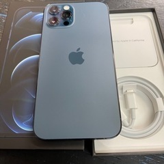 【超美品】iPhone12 pro 128GB パシフィックブルー 2022/01/17