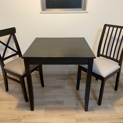 【ネット決済】【IKEA】美品 ダイニングテーブルセット