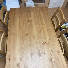 【19日まで掲載】IKEA テーブル＆椅子セット