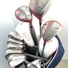 SOLD OUT！◆Mizuno ミズノ efil＋EURUS◆ゴルフクラブ 9本セット＋純正キャディバッグ＋多数付属品セット