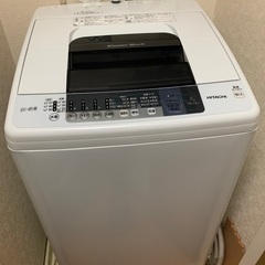 【ネット決済】（値下げ！）日立　自動洗濯機　7kg