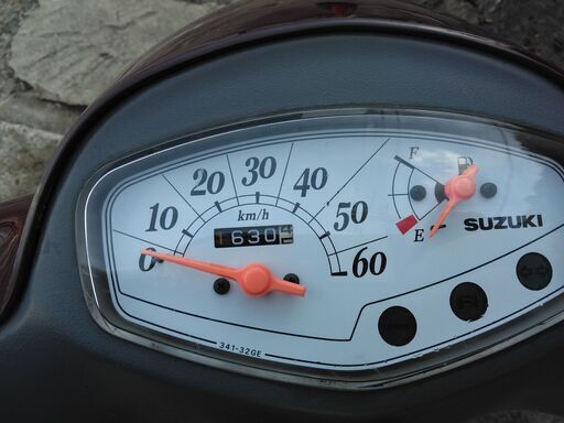 ⭐スズキレッツ4 CA45A 茶 FI車 タイヤ後新品 スズキ レッツ4パレット