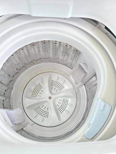 全自動洗濯機 縦型 4.5kg 2016年製  Haier JW-C45BE-W 節水 - 家電