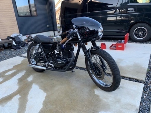 値下げ 250tr カスタム カフェレーサー仕様 エストレア sr