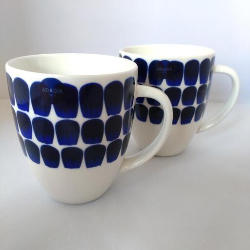 ARABIA トゥオキオ プレート&マグカップ ペアセット