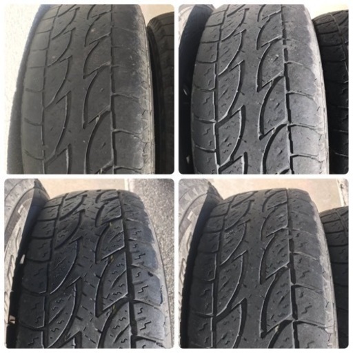 RADIANCE ラディアンス デイトナR-2 15x6J 6Ｈ +30 PCD 139.7 ハブ径 110ｍｍ グランビア等 アルミホイール4本セット